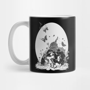 Life goes on - black Mug